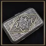کیف مستطیل قلمزنی شده مدل دلگشا