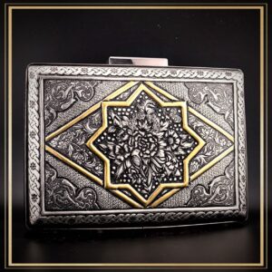 کیف کتابی قلمزنی شده مدل دلگشا
