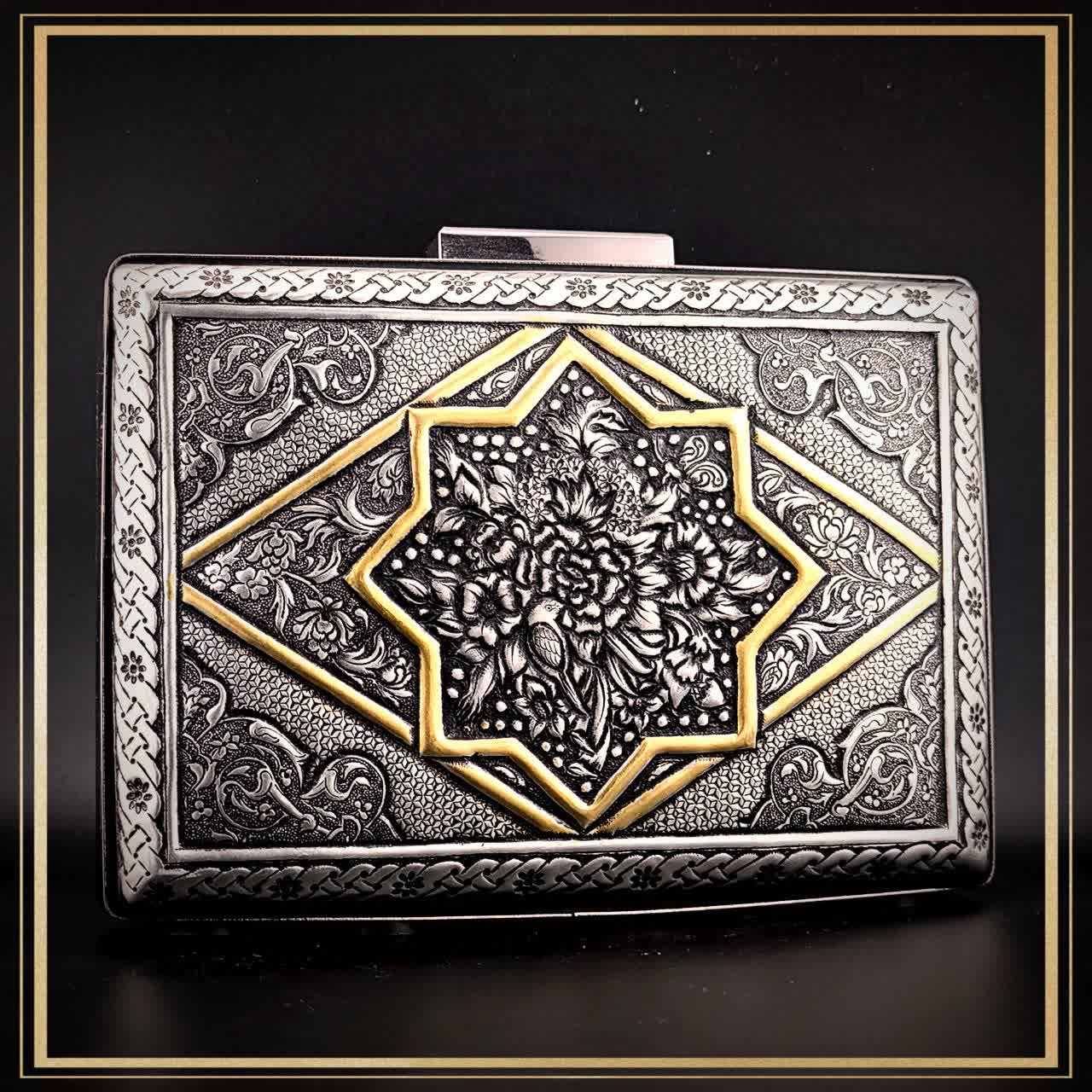 photo24629229653 کیف کتابی قلمزنی شده مدل دلگشا