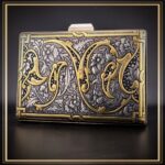 کیف دستی و مجلسی زنانه در فرم کتابی مدل کارون یک کیف سنتی زیبا و مناسب هدیه روز مادر و کادو تولد