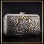 کیف مجلسی و دستی زنانه سنتی و قلمزنی شده مدل دلگشا