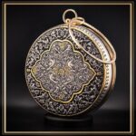 کیف گرد گنبدی مدل چکاوک یک کیف دایره ای قلمزنی شده کیف دستی زنانه و دخترانه مناسب هدیه و کادو